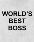 Kepurė World's best boss